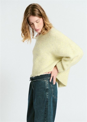 East jumper Heather Chick Yellow American Vintage 